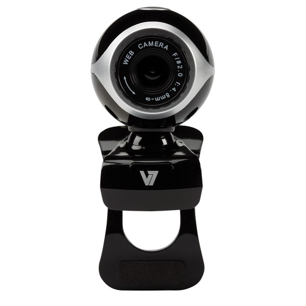 V7 Professional Webcam with Built in Mic for Skype, Messenger,