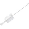 TRUSCO(トラスコ) 理化学ブラシ 試験管用 ナイロン毛 ステンレス柄 TBT-S1N