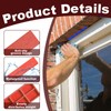 Pack of 60 Plastic Underlay Plates, Glazing Blocks, Compensation Plates,