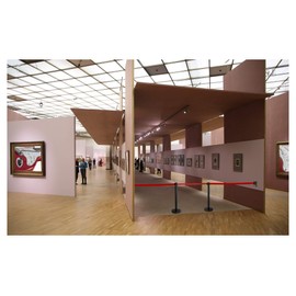 Stagecaptain PLSW-300 SR Passenger Guide System Belt Cassette Silver - Extendable Barrier Tape for Wall Mounting - Red Strap with 3 m Length - For Exhibitions, Hotels, Cinemas and Much More