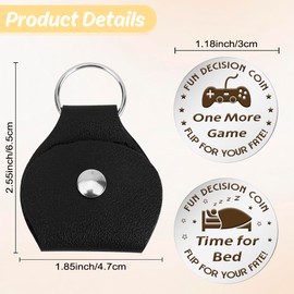 Easter Basket Stuffers Funny Decision Coin Double Side Gamer Gifts for Men Gifts for Women Funny Gifts for Friend Coworker Sister Brother Couple Retirement Gifts Christmas Gifts for Women Men