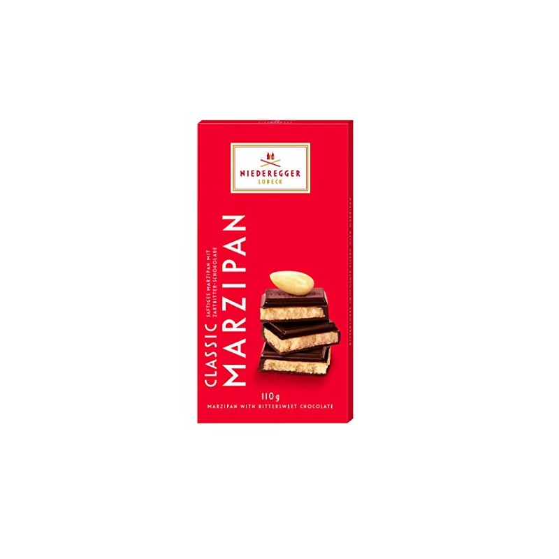 Niederegger Marzipan Classic Bar - BSW, 3.88 Ounce (Pack of