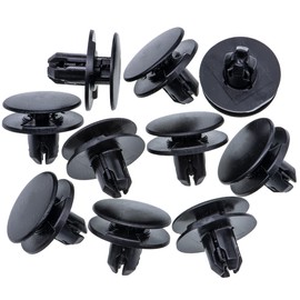 Rexka 10pcs Front Fender Liner Retainer Clip 91501-TR0-003 for Honda Acura Accord Civic Clarity Crosstour CR-V Fit Odyssey ILX MDX NSX RDX RLX TLX TSX