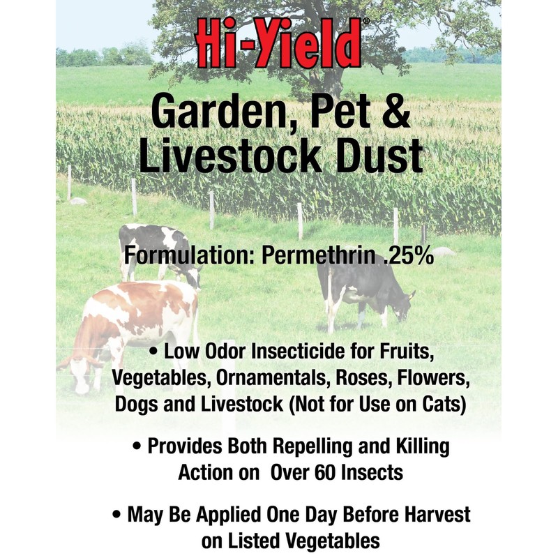 Hi-Yield (32201 Garden, Pet and Livestock Dust (1 lbs.)