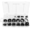 TECPO Outer Seeger Rings Circlips Slot Rings Assortment 300 Pieces