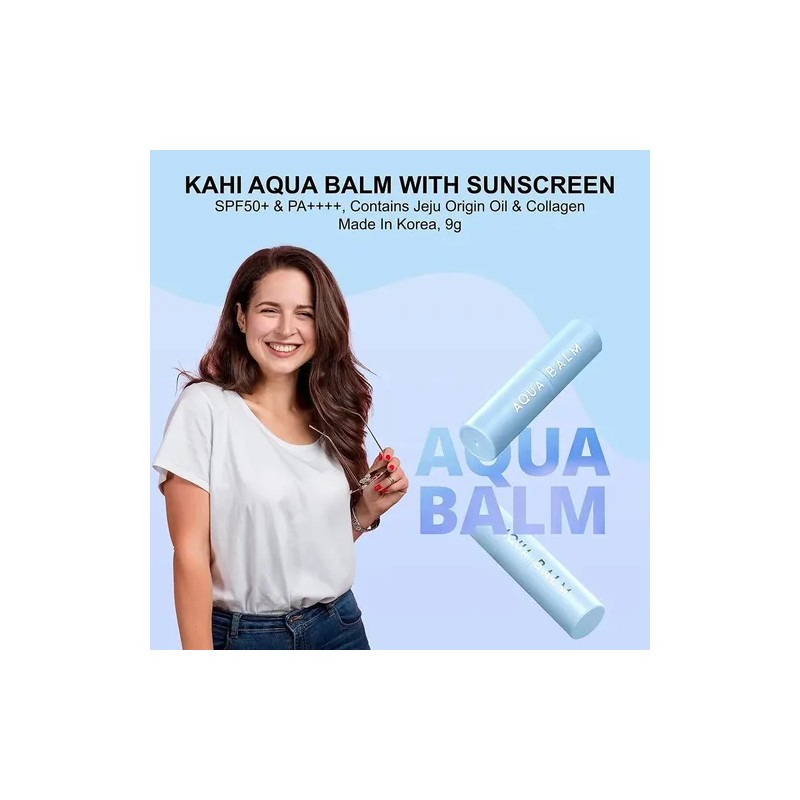 Bálsamo Hidratante Facial KAHI Aqua Balm SPF50 Protección Solar