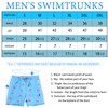 Biwisy Mens Swim Trunks Quick Dry Beach Shorts Casual Swimming