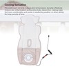 Baby Car Cooling Pad Seasonal Ventilated Breathable Child Carriage Conditioning