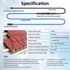 3-100ft Heat Tape for Pipe Heating,Roof & Gutter De-icing,Snow Melting,with
