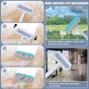 BOXOB Pet Hair Remover & 2 Pcs Carpet Scrapers, 4