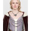 L'VOW Viking Apron Brooch Chains Cloak Clasp Brooches with Chain