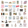 Book Stickers | 50Pcs Aesthetic Bookish Reading Stickers for Kindle