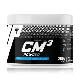 TREC Nutrition CM3 Powder 250g | Creatine Malate TriCreatine for Muscle Strength & Building | Pink Grapefruit Flavor | Boost Performance for High-Intensity Workouts