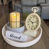 Lezonic Rechargeable Flickering Flameless Candles Battery Operated with Remote and