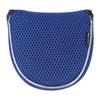 Andux Mesh Mallet Putter Cover Golf Putter Head Covers Blue,
