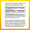 Vitamin World Vitamin D3 5000 IU 100 Softgels, Mega-Potency, Bioavailable,