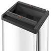 Hailo Big Box 60 Swing Waste Bin, Black