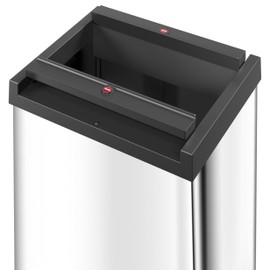 Hailo Big Box 60 Swing Waste Bin, Black