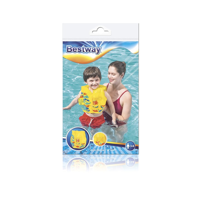 Bestway BermudaBay Life Jacket, 3-6 Years, 1.2 x 17 x
