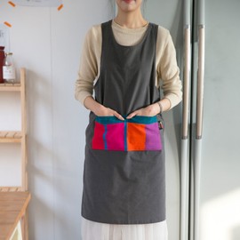 Origo shoulder apron mojito gray / 오리고 숄더 앞치마 모히또 그레이
