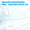 Nuanchu 8 Pcs Paper Towel Holder for Pegboard Extendable Peg