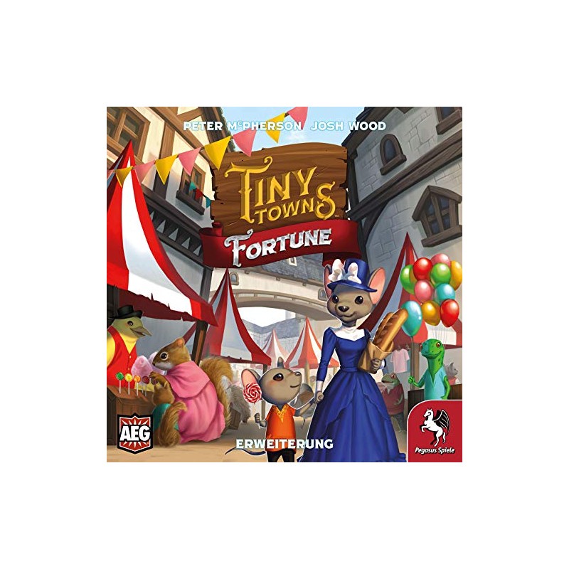Pegasus Spiele 51227G - Tiny Towns: Fortune (Expansion)