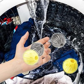8 Packs Pet Hair Remover Washing Machines Washing Balls Washing Machine Hair Catcher in Washing Machine for Dissolves Fur and Clothes Pet Hair Remover for Laundry