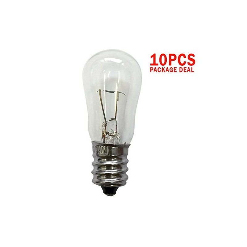 Satco S4570 6W 24V S6 Clear E12 Candelabra Base Incandescent