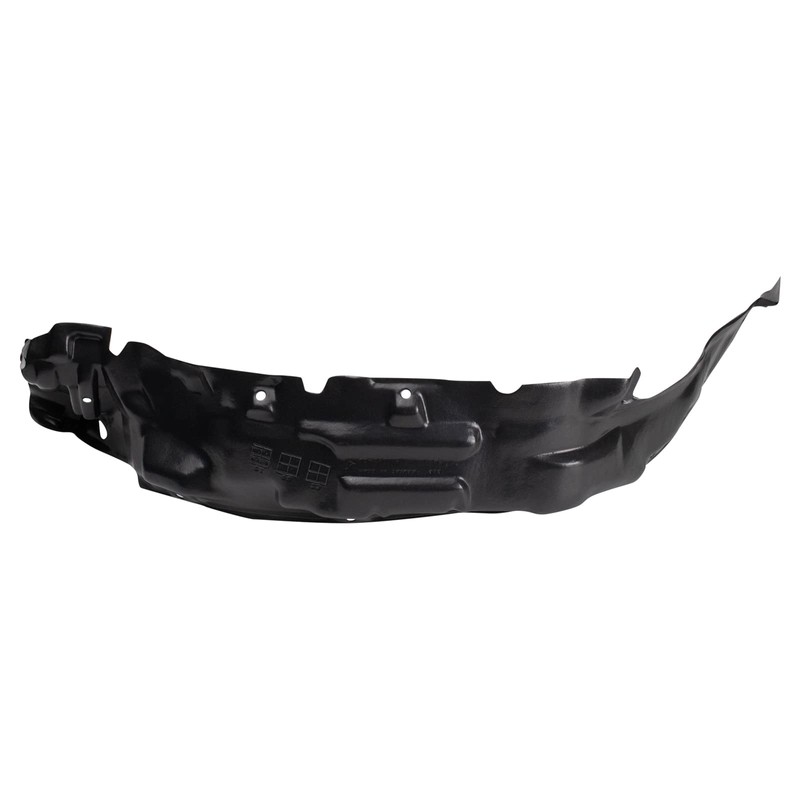 TRQ Front Left Inner Fender Liner Black Drivers Side Compatible