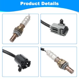 JDMON 2PCS O2 Oxygen Sensor Upstream Downstream Replacement for Dodge Ram 1500, 2500, 3500 Pickup, Jeep Grand Cherokee Compatible with 234-4076, 234-4079