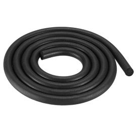 sourcing map Rubber Foam Weather Seal 25 mm Diameter x 1 m Long Round EPDM Rubber Shells for DIY Seal Bearing Pads Foam Hoses Craft Home Seal