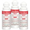 CryoDerm Pkg of 3 CryoDerm Heat Roll-On