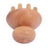 Wood Mushroom Massager Promote Circulation Clear Meridians Portable Manual Massage