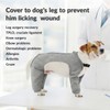 BRKURLEG Dog Recovery Suit with Legs, Leg Wound Protector Soft