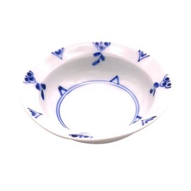 Arita Pottery Dish, Small Bowl, Hand-Painted Koyo Kiln, Small Sword Point, Small Rim Bowl, Approx. 4.7 inches (12 cm)