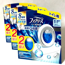 Febreze W Deodorizer for Toilet + Antibacterial Ultra Fresh Soap 6 Pack