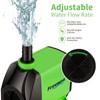 FREESEA Pond Submersible Water Pump: 1050GPH 100W Adjustable Ultra Quiet
