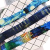 Juanooo Cool Van Gogh Starry Night Key Lanyard for Card