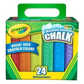 Crayola (4-Pack) Sidewalk Chalk 24pc 51-2024