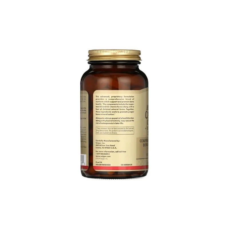 Complejo Calcio Avanzado Densidad Osea Osteoporosis 120u