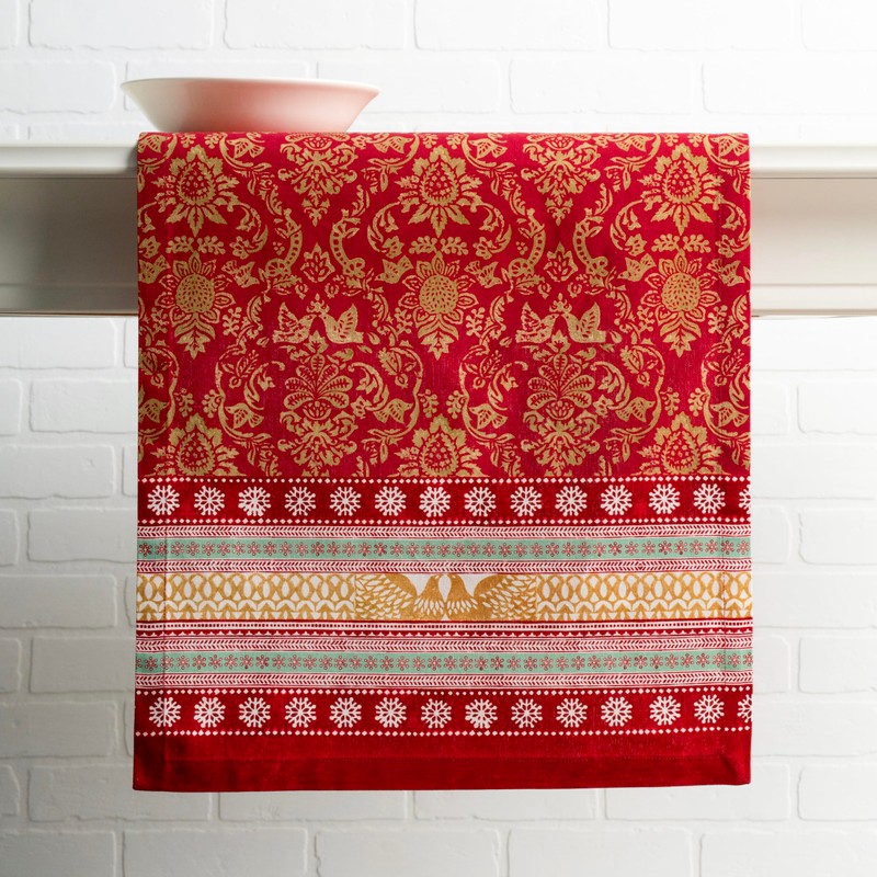 Maison d' Hermine Tablerunner 100% Cotton Table Runner Decorative Washable