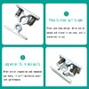 Double Roller Catch Spring, Door Hold Back Latch Easy Lock