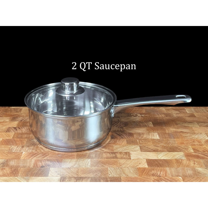 CONCORD 7 PCS Stainless Steel Cookware Set