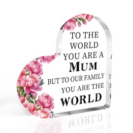 Mum Christmas Gifts, Stocking Fillers for Mum, Gifts for Mum, Valentines Gifts for Mum, Mothers Day Gifts, Mum Birthday Gifts, Mum acrylic plaque, Mummy Gifts, Presents for Mum, Gift for Mother