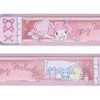 Sanrio 879096 SANRIO Chopsticks & Case Set, Antibacterial, Name Stickers,