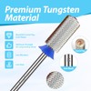 MagiBling Crystal Top Large Barrel 3/32'' Nail Drill Bits, Safety