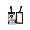 Cute Silicone Retro Polaroid Luggage Tag Fun Camera Suitcase Bag
