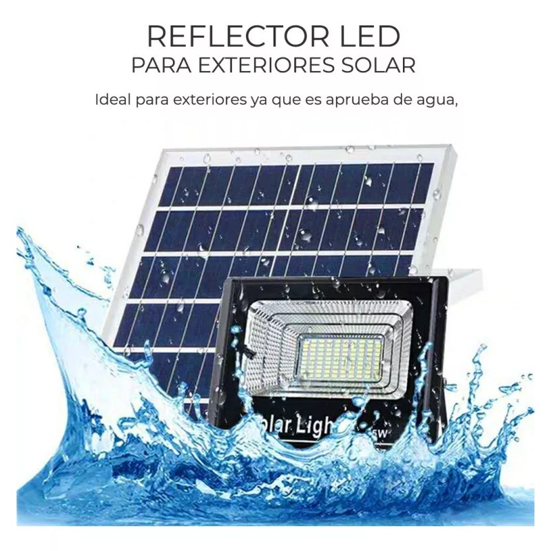 EGTMA Kit Reflector Led + Panel Solar + Control De