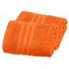 Lashuma Hand Towels Set Orange Clementines, 2 x Terry Towelling