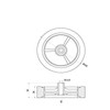 Zabi Wheels for mowers, mowers, wheels for lawn mowers, diameter
